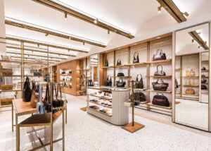 Inside the coach store